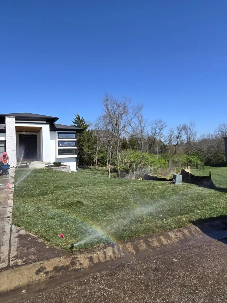 Expert lawn mowing service for residential properties across Overland Park, KS - Otero Landscaping