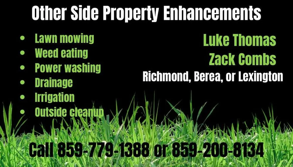 Reliable lawn care service with custom design in Richmond, KY by Other Side Property Enhancements
