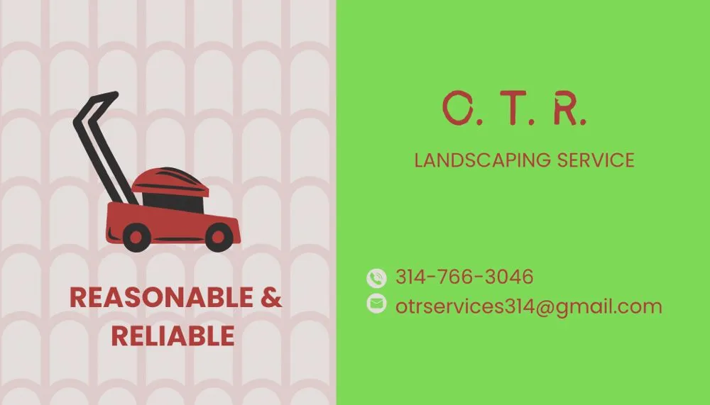 Professional yard cleanup service in Saint Louis, MO by OTR Landscaping Service