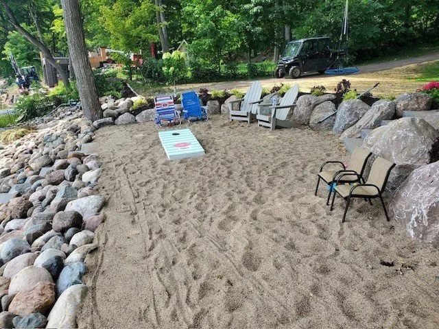 Expert lawn mowing service in Annandale, MN by OTS Grading & Landscaping