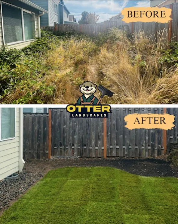 Custom lawn mowing service in Tualatin, OR by Otter Landscapes