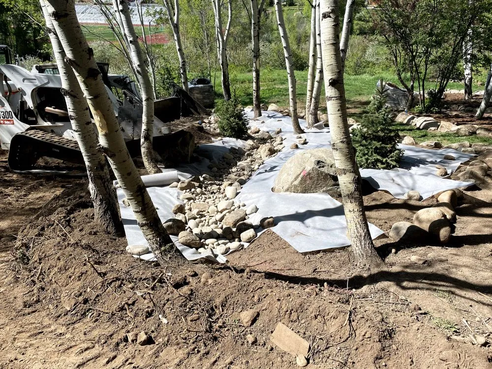Professional landscaping services for year-round maintenance in Oak Creek, CO by Otto Scapes