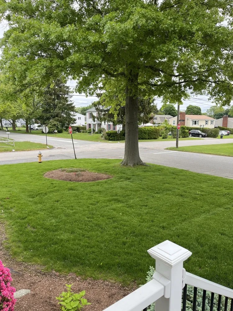 Top-rated lawn mowing service in Bristol, RI - Ouellette Landscape & Design