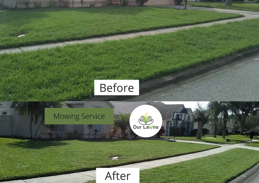 Custom yard cleanup service for beautiful yards across Port Orange, FL - Our Lawns - Lawn Service & Pressure Washing