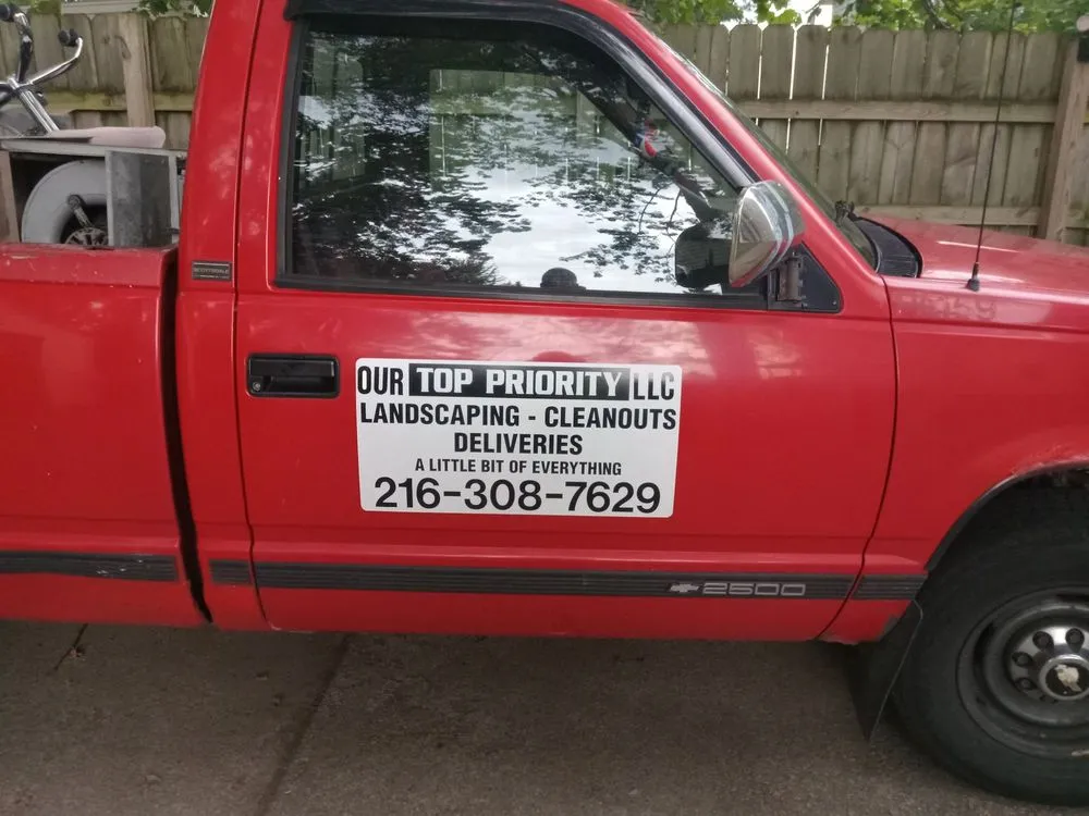 Local lawn mowing service for residential properties in Cleveland, OH by Our Top Priority