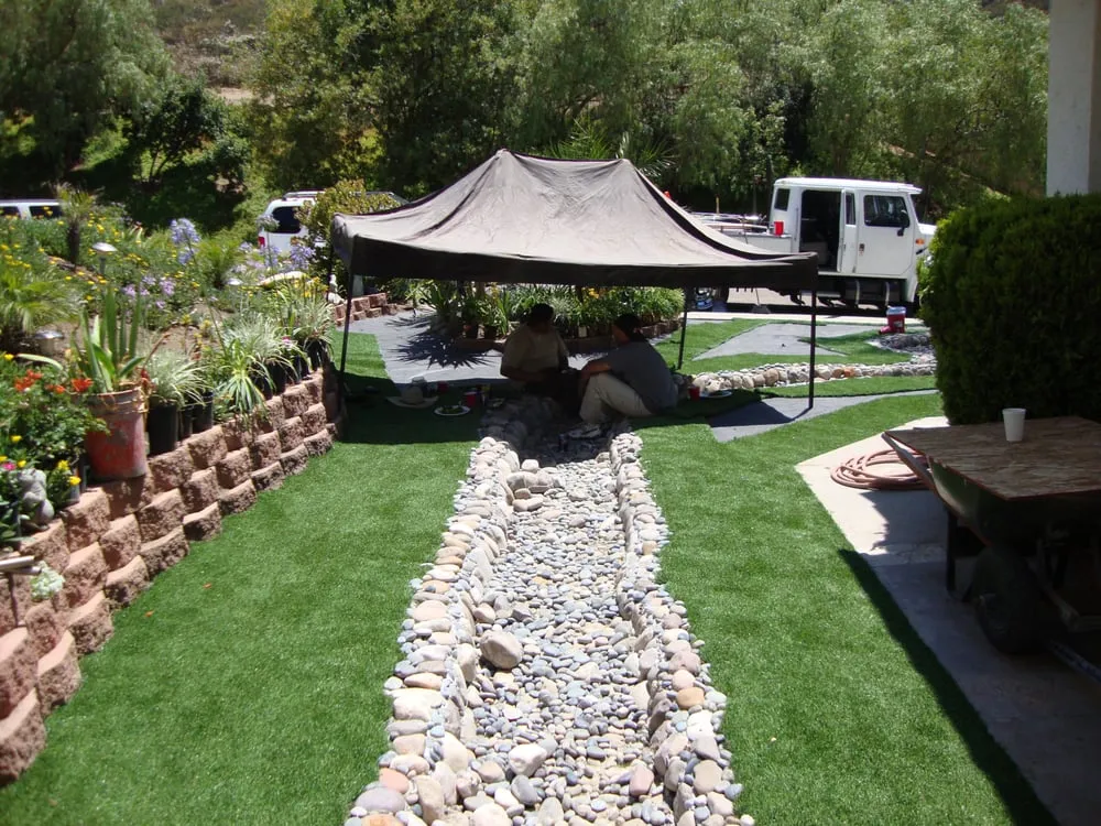 Expert garden landscaping for residential properties across El Cajon, CA - Out-Back Turf Company