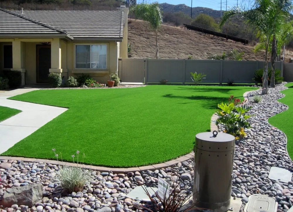 Professional residential landscaping in El Cajon, CA by Out-Back Turf Company