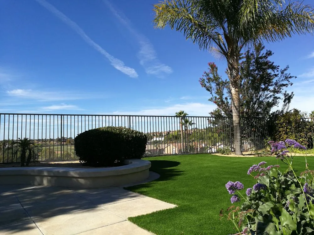 Custom landscape design in El Cajon, CA by Out-Back Turf Company