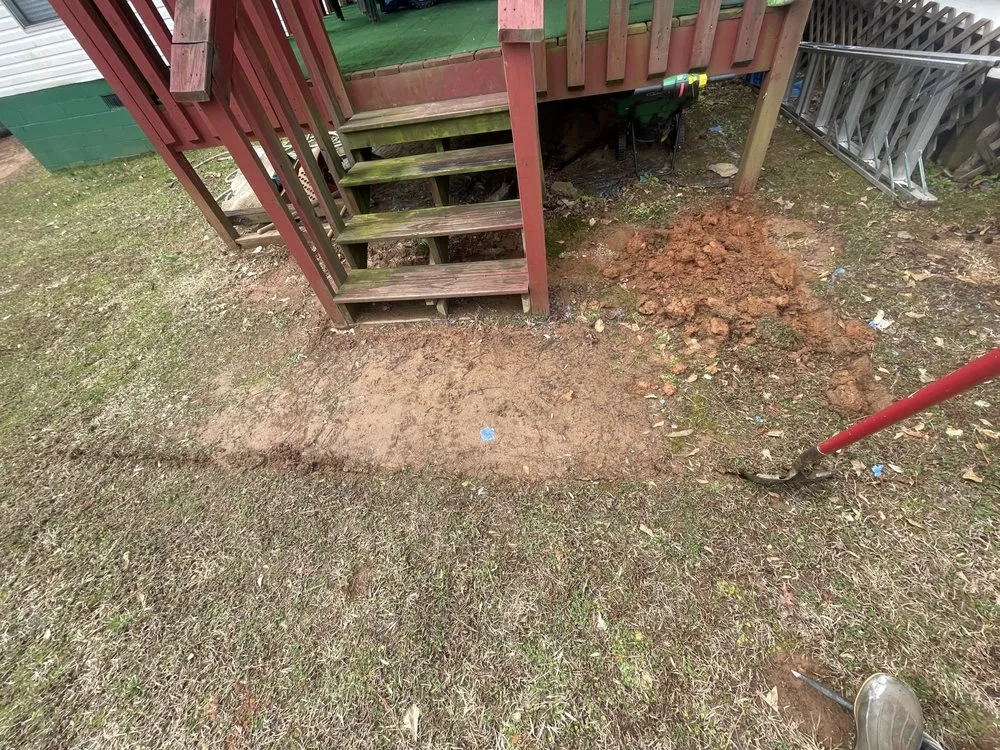 Custom residential landscaping in Monroe, GA - Out Line Landscape