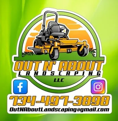 Out N About landscaping Logo