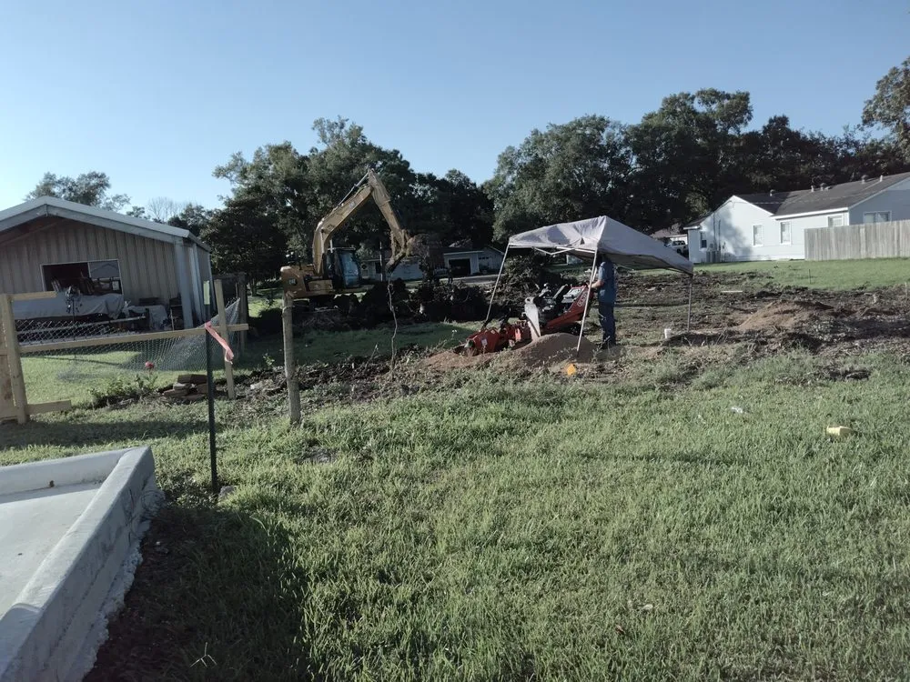 Local landscaping services for residential properties in Nederland, TX by Out On A Limb Tree Care