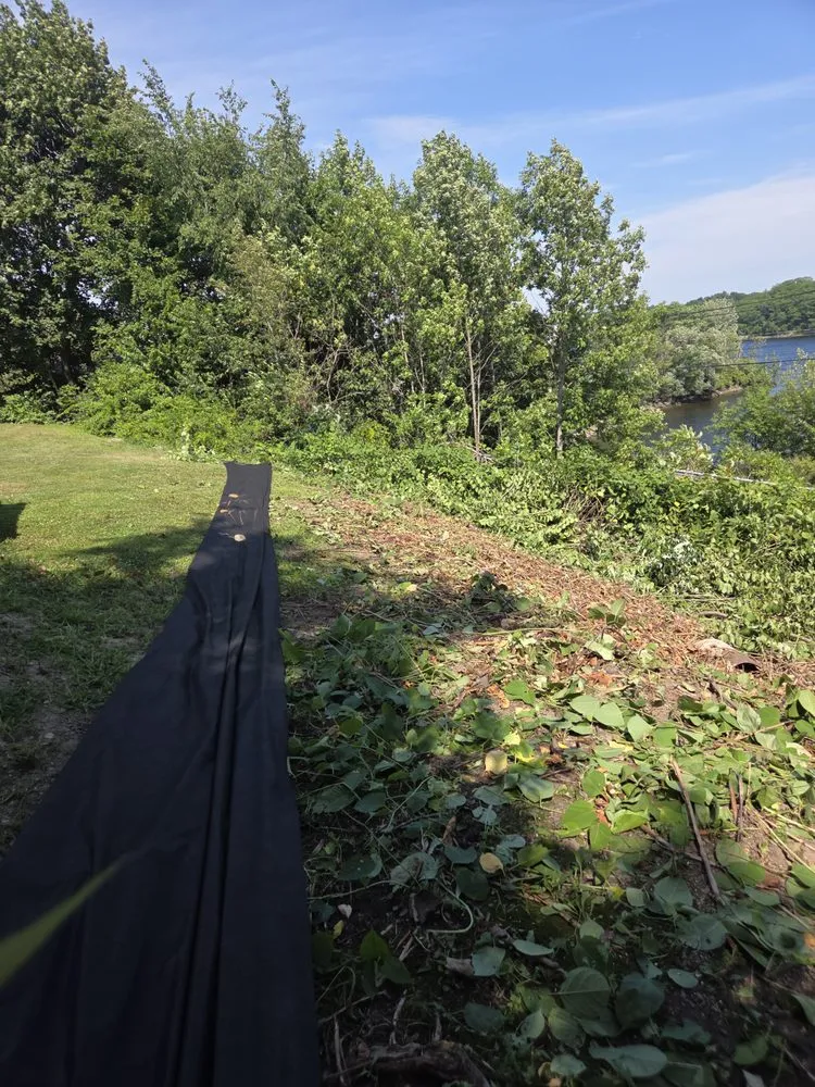 Professional landscape installation in Pittsfield, ME by Outback Gearheads