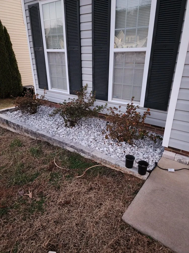 Local garden landscaping near you in Franklin, VA by Outback landscaping