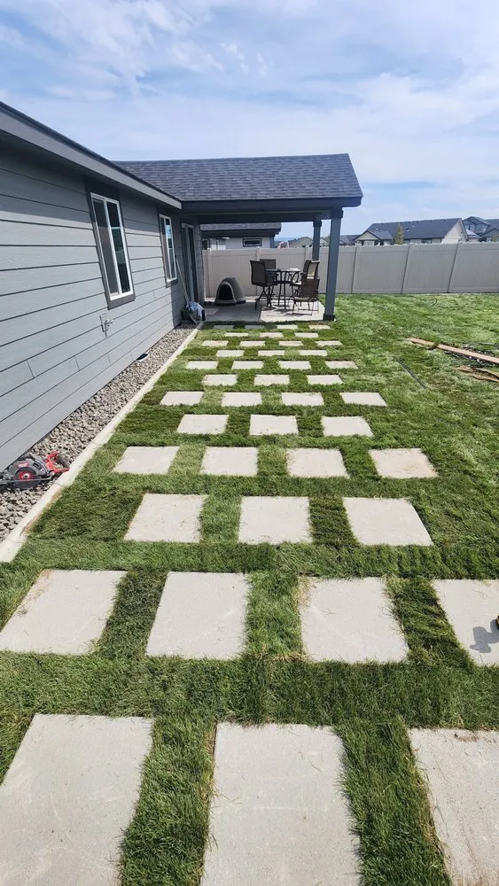 Affordable landscape design for homes in Spokane, WA by Outdoor 360 Fence and Supply