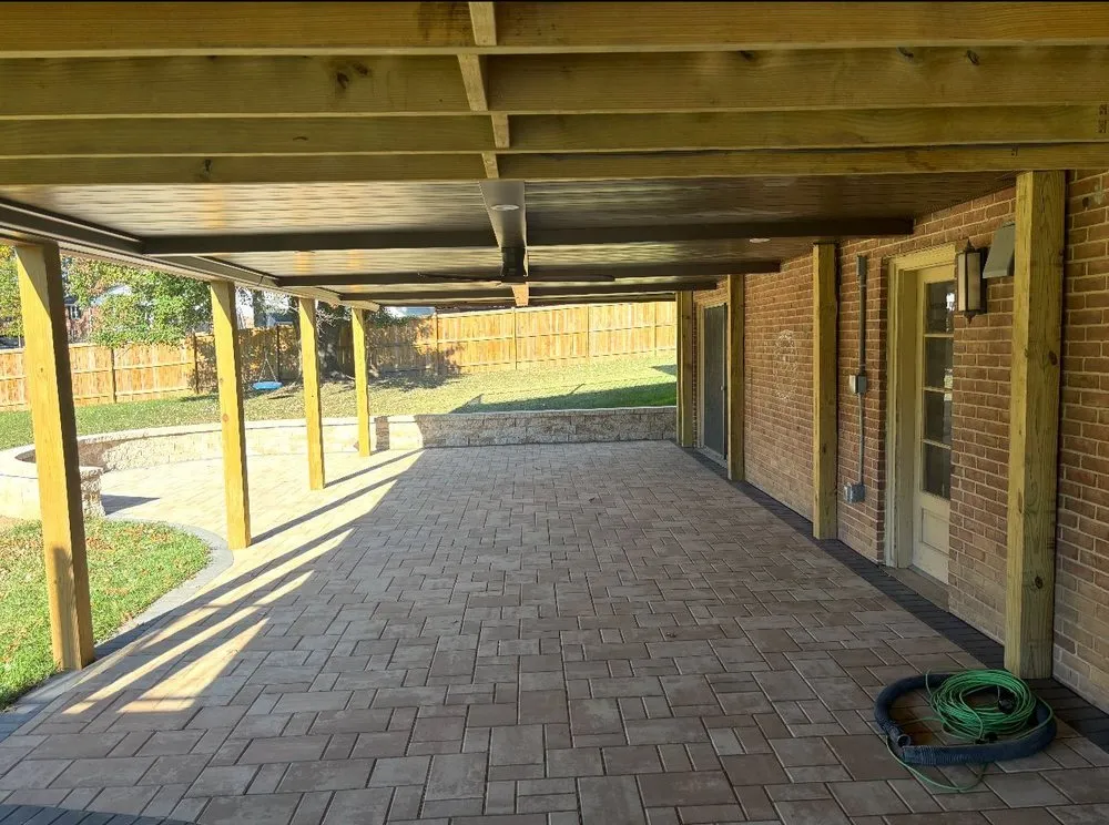 Affordable residential landscaping with custom design in Elkridge, MD by Outdoor Architects