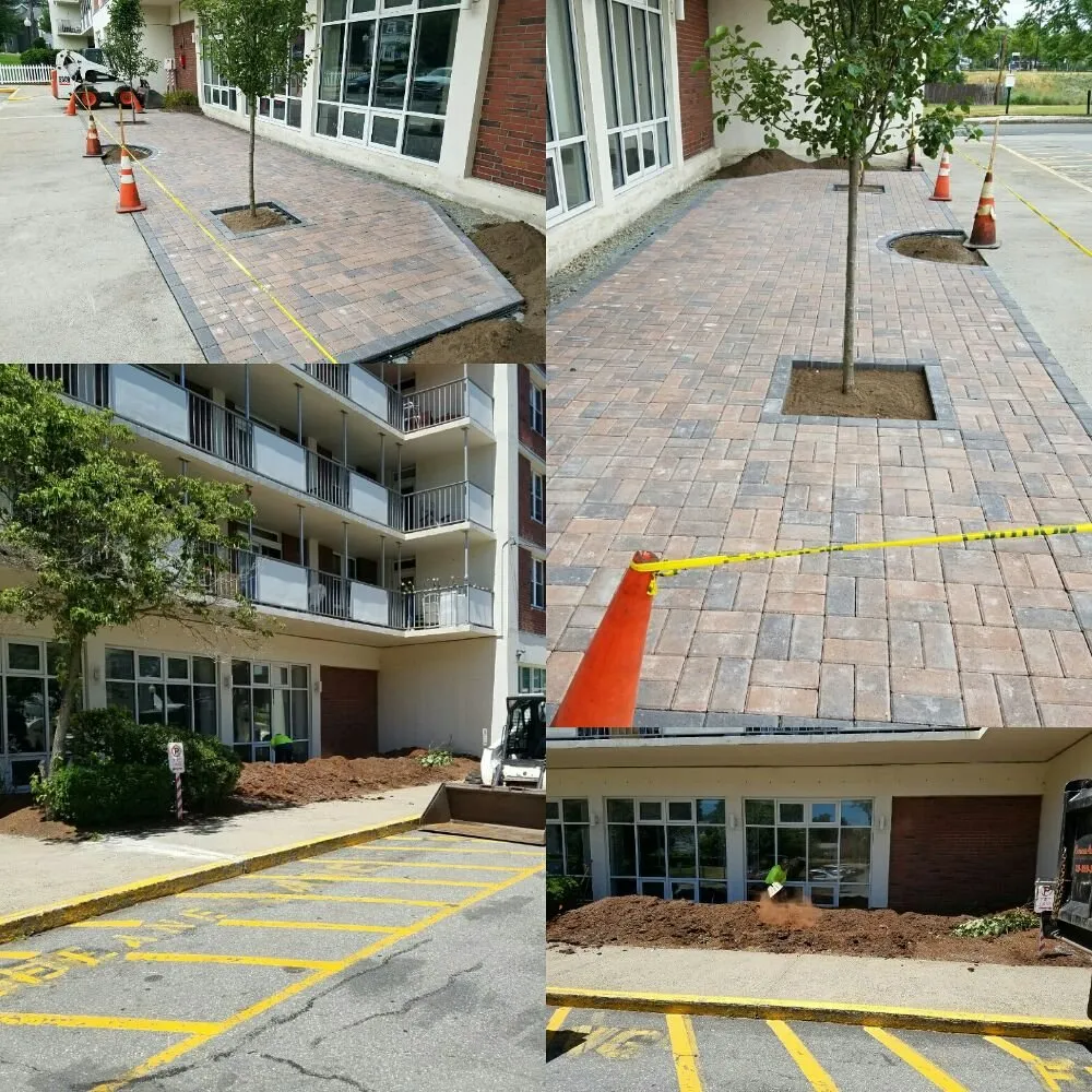 Professional yard cleanup service for outdoor upgrades in Woburn, MA by Outdoor Associates