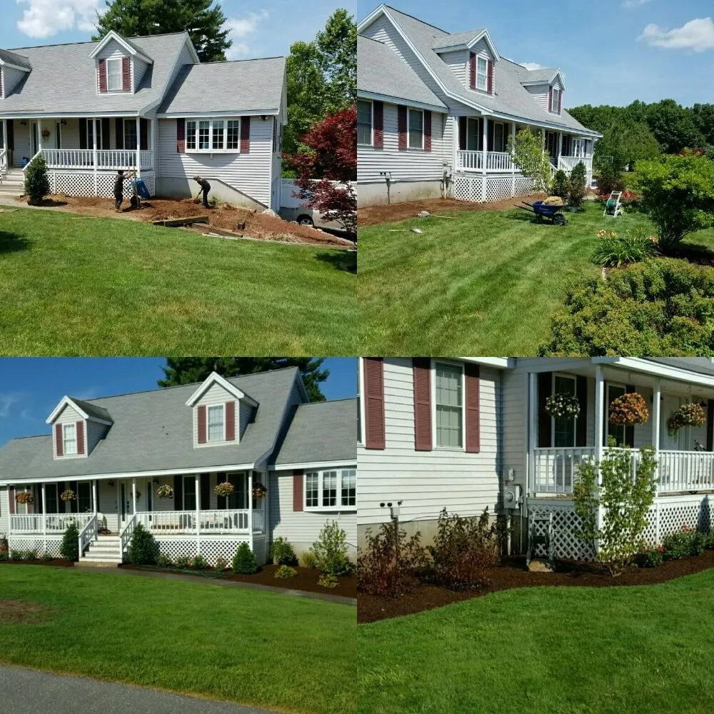 Professional yard cleanup service for beautiful yards across Woburn, MA - Outdoor Associates
