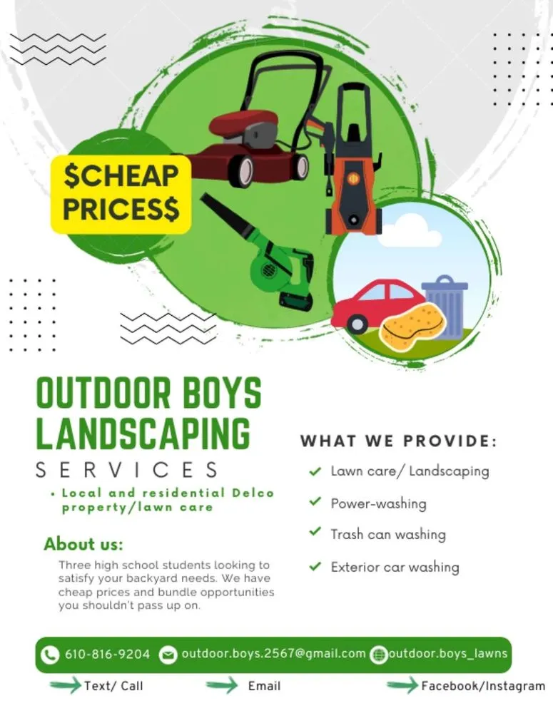Professional landscape installation in Newtown Square, PA - Outdoor Boys Landscaping