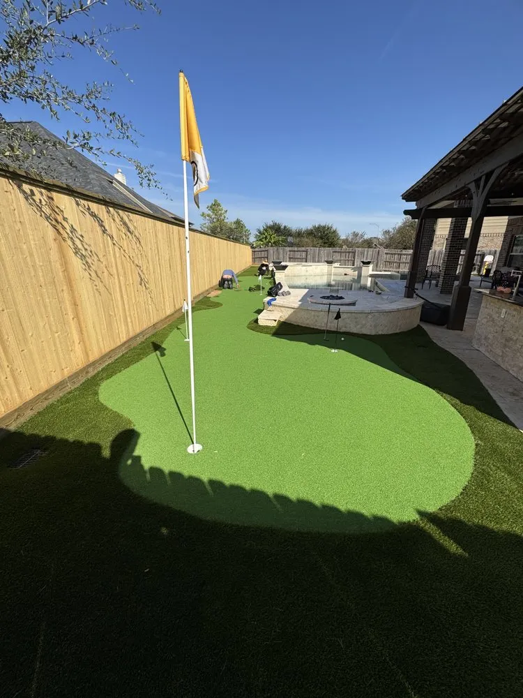 Expert residential landscaping in Humble, TX by Outdoor Buddies