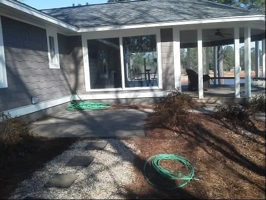 Local landscape installation in Auburn, AL by Outdoor Concepts