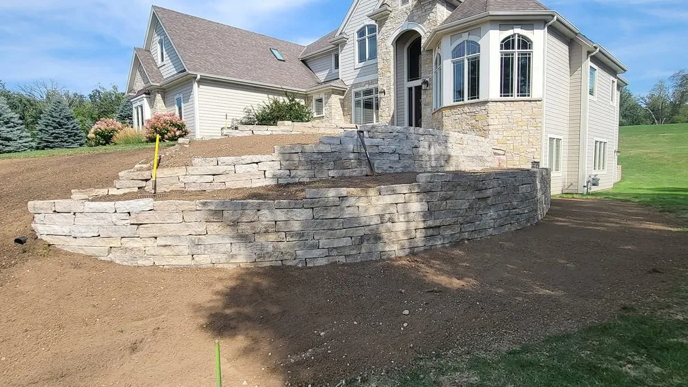 Local landscape installation in Franklin, WI by Outdoor Concepts Landscape & Construction