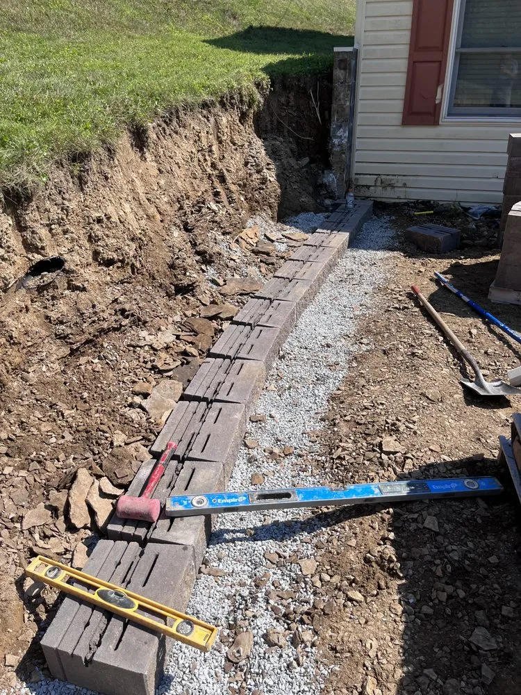 Custom garden landscaping in Irwin, PA - Outdoor Creations Hardscaping and Landscaping