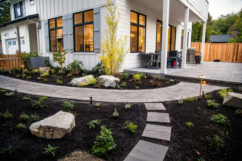 Reliable landscape installation with custom design in Seattle, WA by Outdoor Design by OZ