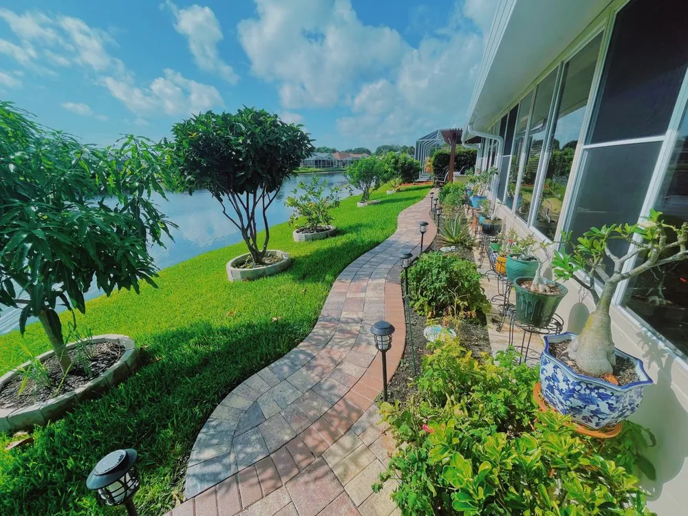 Local landscape installation for homes across Melbourne, FL - Outdoor Enhancements