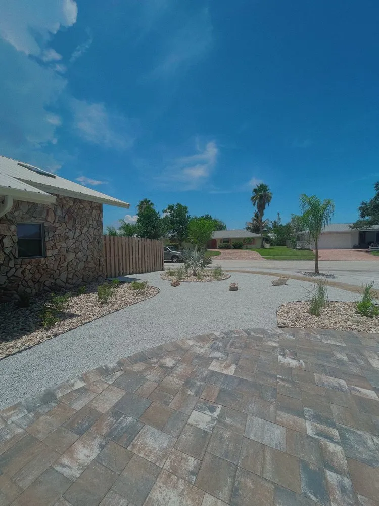 Professional residential landscaping for beautiful yards in Melbourne, FL by Outdoor Enhancements