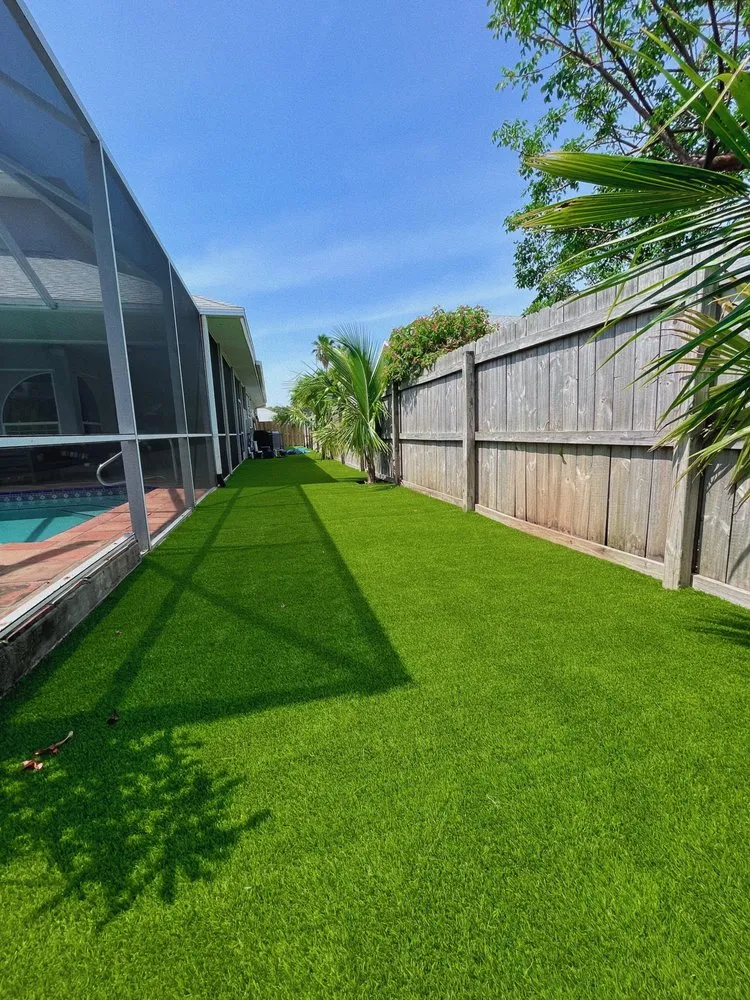 Top-rated yard cleanup service with custom design in Melbourne, FL by Outdoor Enhancements