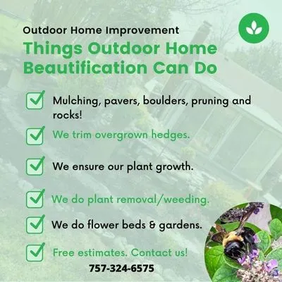 Outdoor Home Beautification Logo