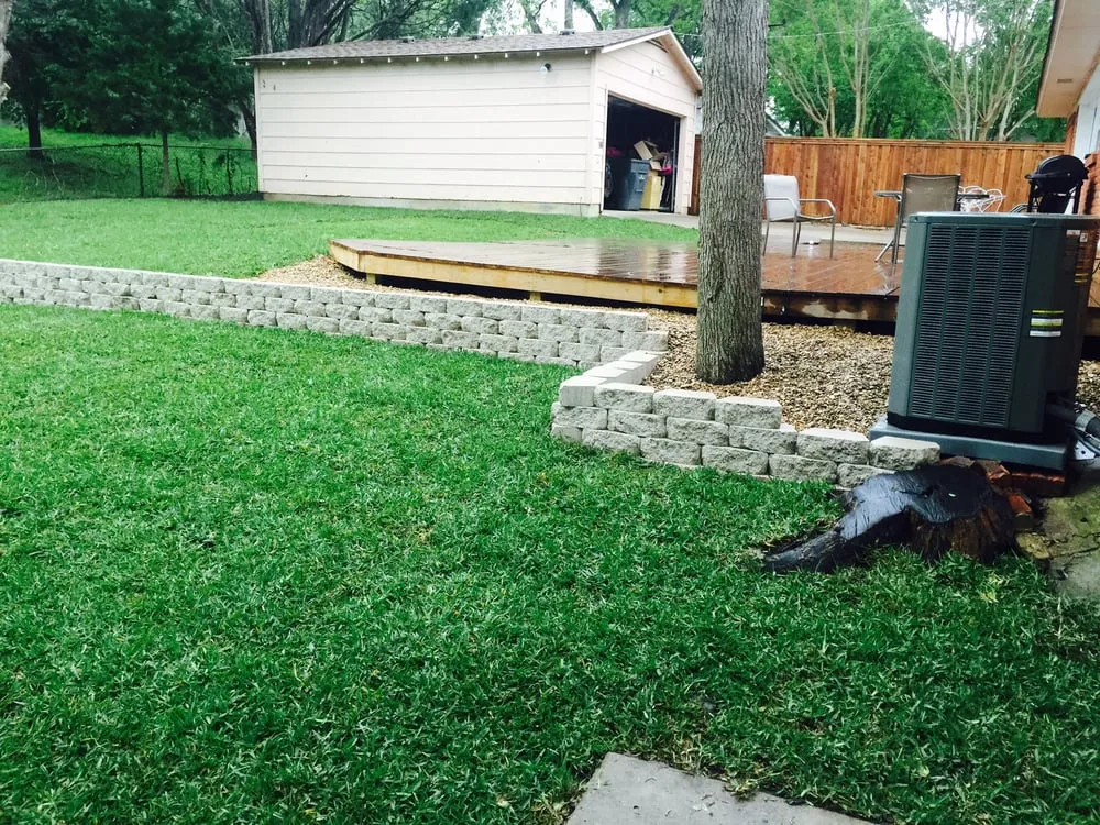 Professional lawn mowing service for outdoor upgrades in Mesquite, TX by Outdoor Home Living