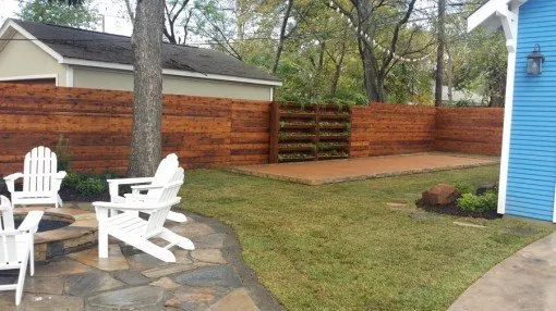 Custom landscaping services in Mesquite, TX by Outdoor Home Living