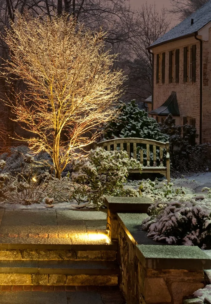 Custom landscaping services experts serving Bethesda, MD - Outdoor Illumination