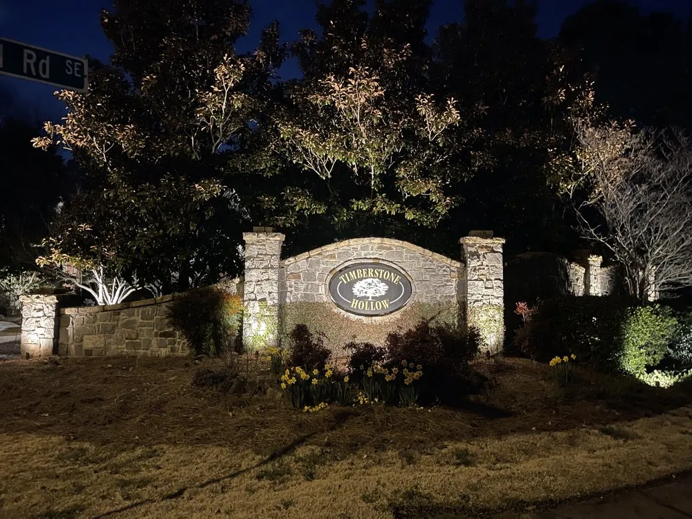 Affordable yard maintenance in Acworth, GA by Outdoor Illuminations