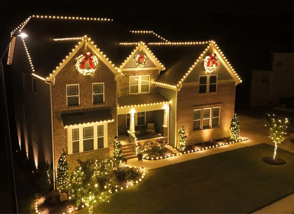 Custom yard maintenance in Acworth, GA by Outdoor Illuminations