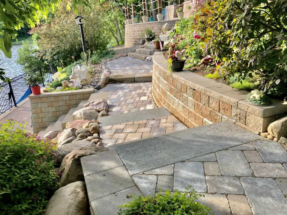 Custom landscape installation near you across Parma, MI - Outdoor Impressions