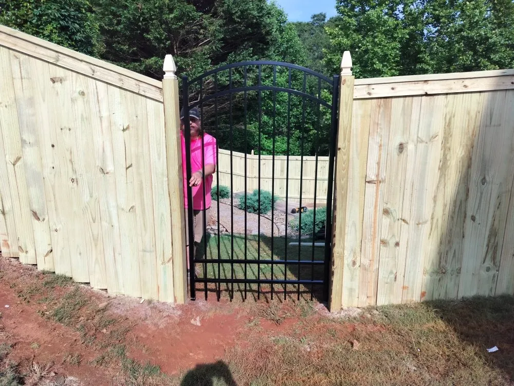 Local landscape installation in Simpsonville, SC by Outdoor Improvements By Design