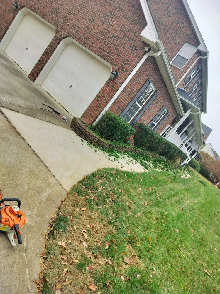 Trusted lawn mowing service in Simpsonville, SC by Outdoor Improvements By Design