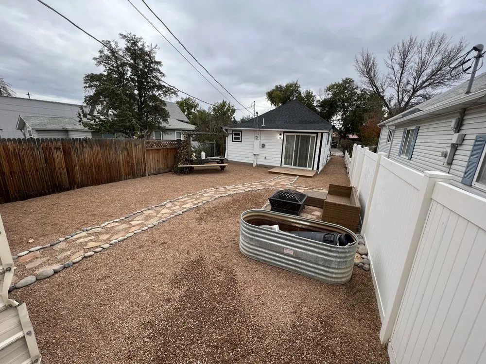 Custom garden landscaping in Montrose, CO by Outdoor Improvements