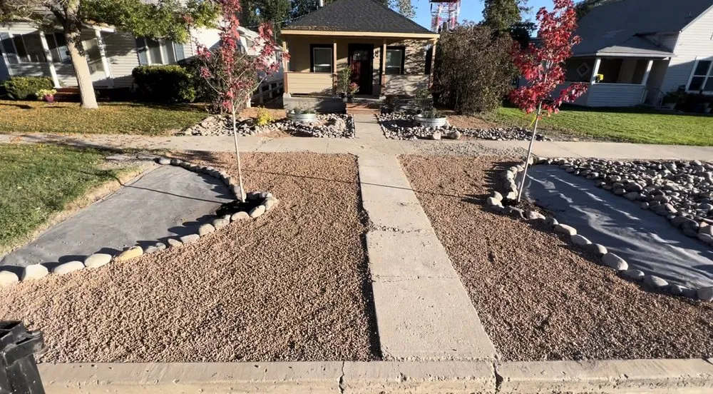Affordable landscape design in Montrose, CO by Outdoor Improvements