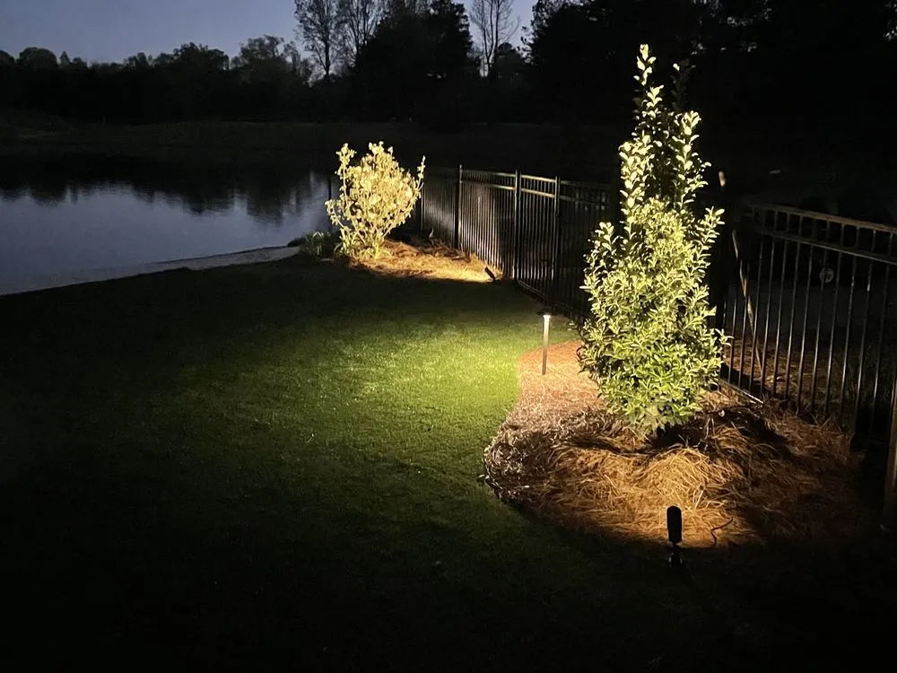 Affordable residential landscaping experts serving Simpsonville, SC - Outdoor Lighting & Irrigation Solutions