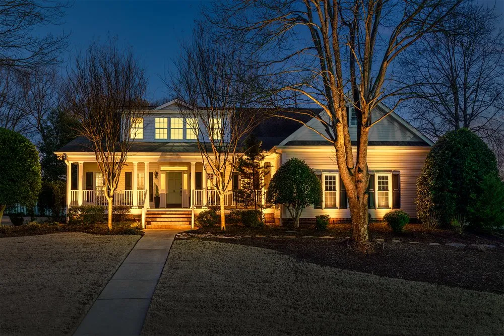 Affordable lawn care service for year-round maintenance across Simpsonville, SC - Outdoor Lighting & Irrigation Solutions