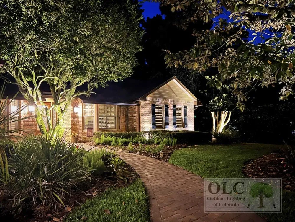 Custom landscape installation for beautiful yards across Windsor, CO - Outdoor Lighting of Colorado