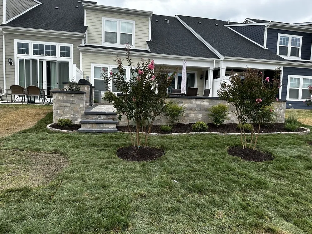 Reliable lawn mowing service for outdoor upgrades in Milton, DE by OUTDOOR LIVING HARDSCAPES