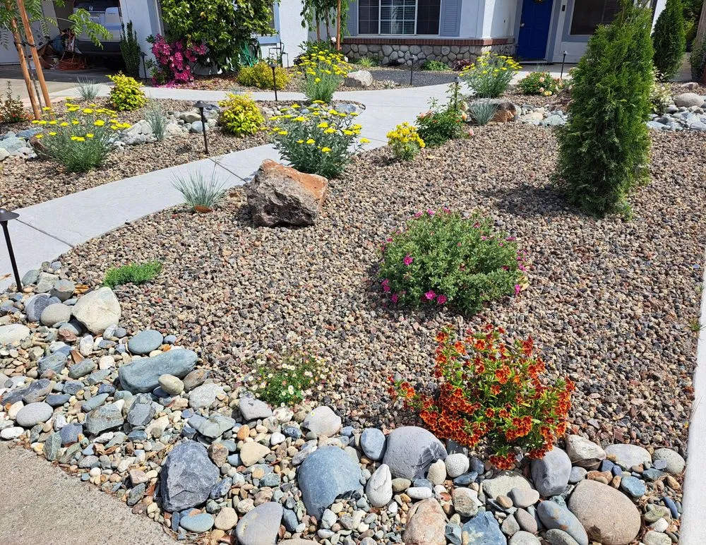 Expert lawn mowing service for beautiful yards in Rancho Cordova, CA by Outdoor Living Landscapes