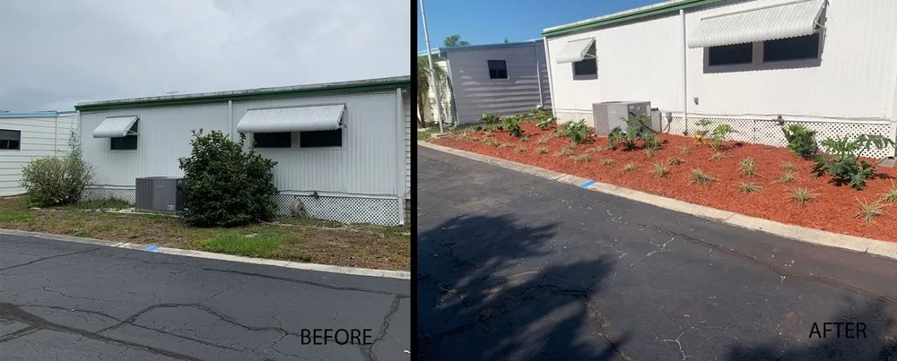 Local landscape installation in Port Richey, FL by Outdoor Oasis Creations, LLC