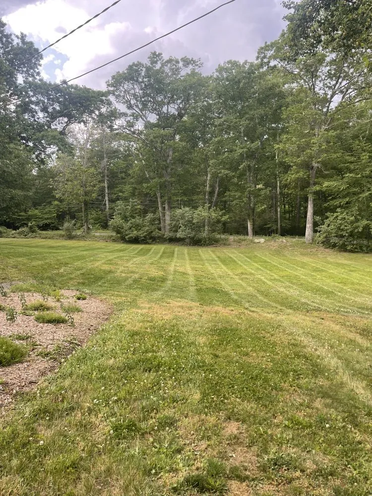 Professional lawn care service with custom design in Madison, CT by Outdoor Oasis EV