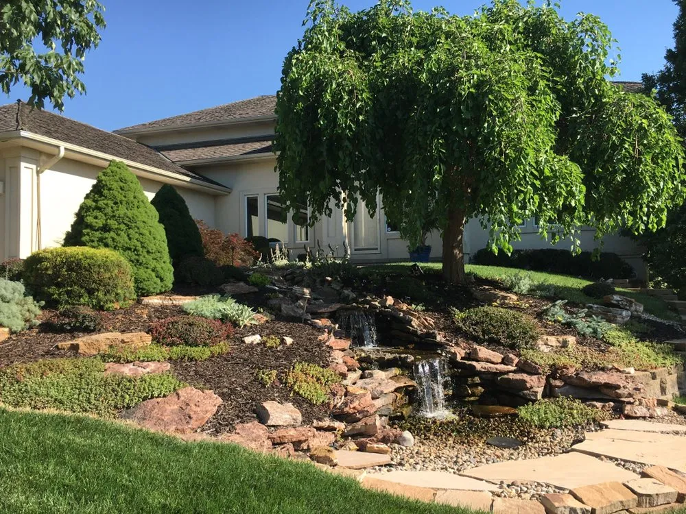 Trusted garden landscaping for beautiful yards in Omaha, NE by Outdoor Oasis Landscaping