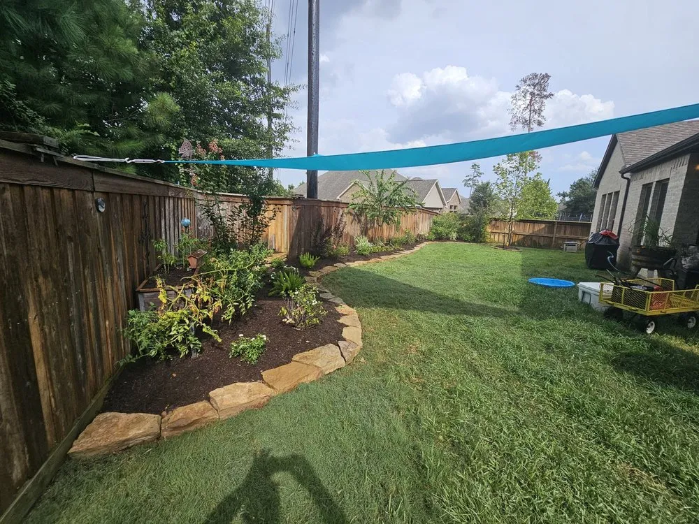 Expert garden landscaping in Magnolia, TX by Outdoor Perfection Landscaping